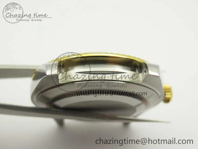 DateJust 41 126334 904L SS YG DJF 1:1 Best Edition Gold Dial Sticks Markers on SS YG Jubilee Bracelet A2824
