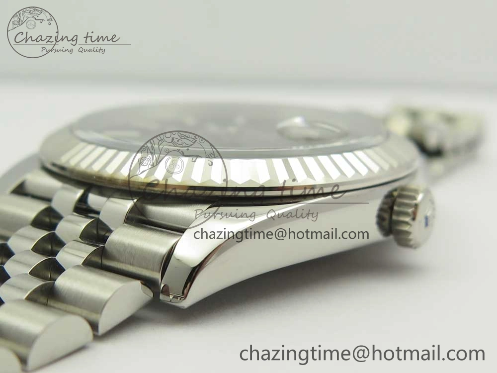 DateJust 41 126334 ARF 1:1 Best Edition 904L Steel Black Dial on Jubilee Bracelet A2824