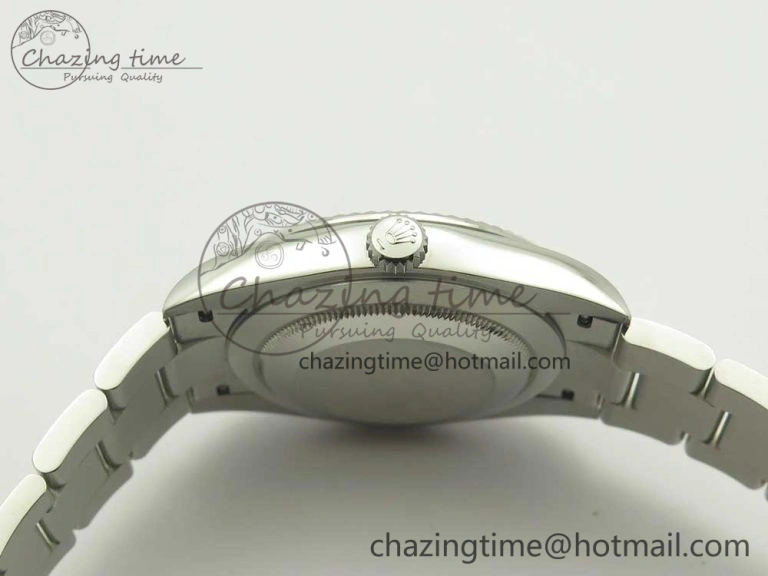 DateJust 41 126334 ARF 1:1 Best Edition 904L Steel Black Dial on Oyster Bracelet A2824