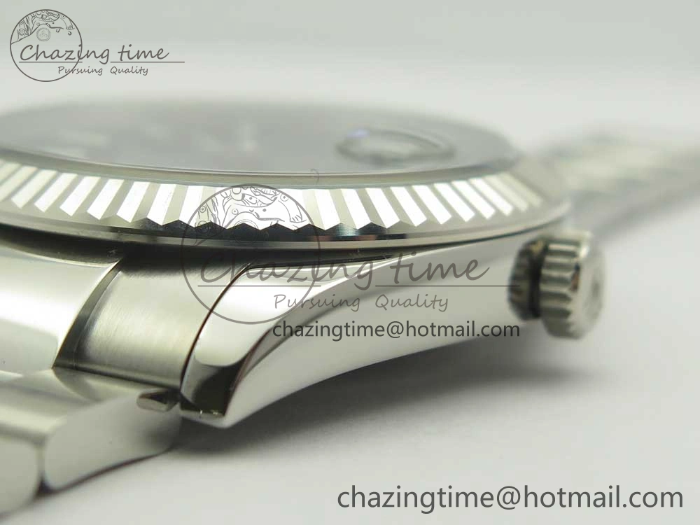 DateJust 41 126334 ARF 1:1 Best Edition 904L Steel Blue Dial on Oyster Bracelet A2824