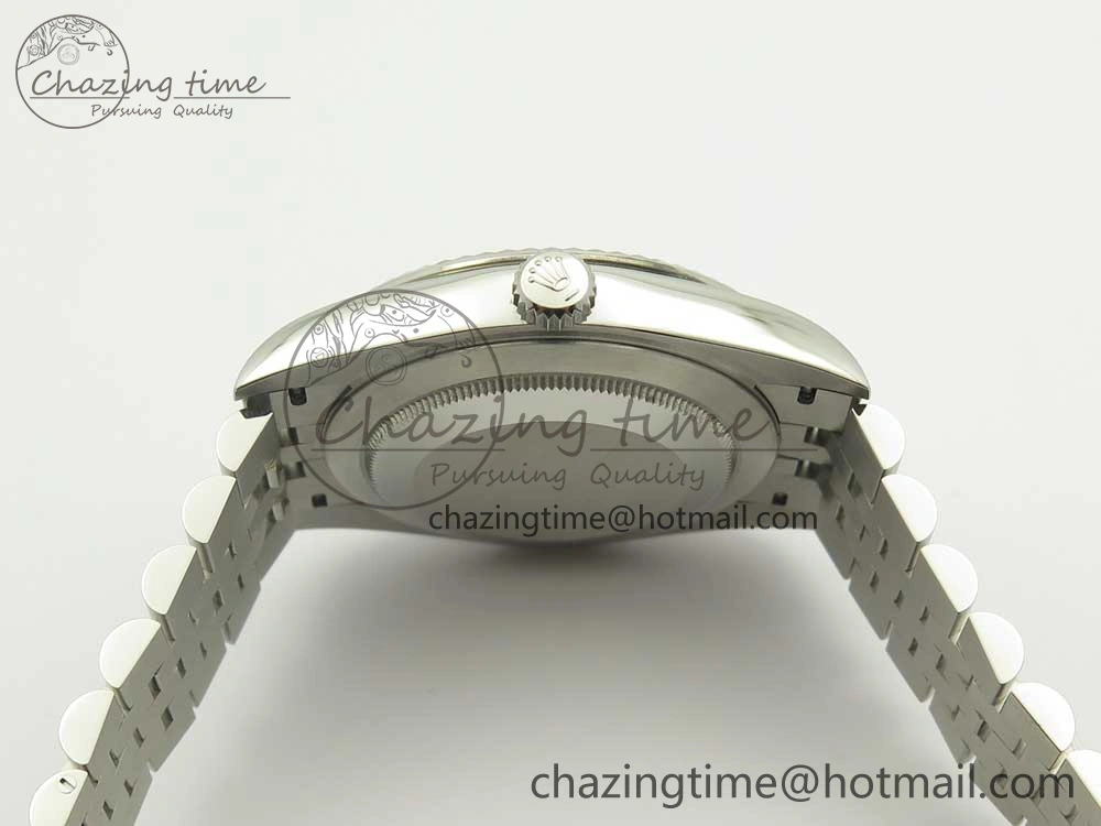 DateJust 41 126334 ARF 1:1 Best Edition 904L Steel Gray Dial on Jubilee Bracelet A2824