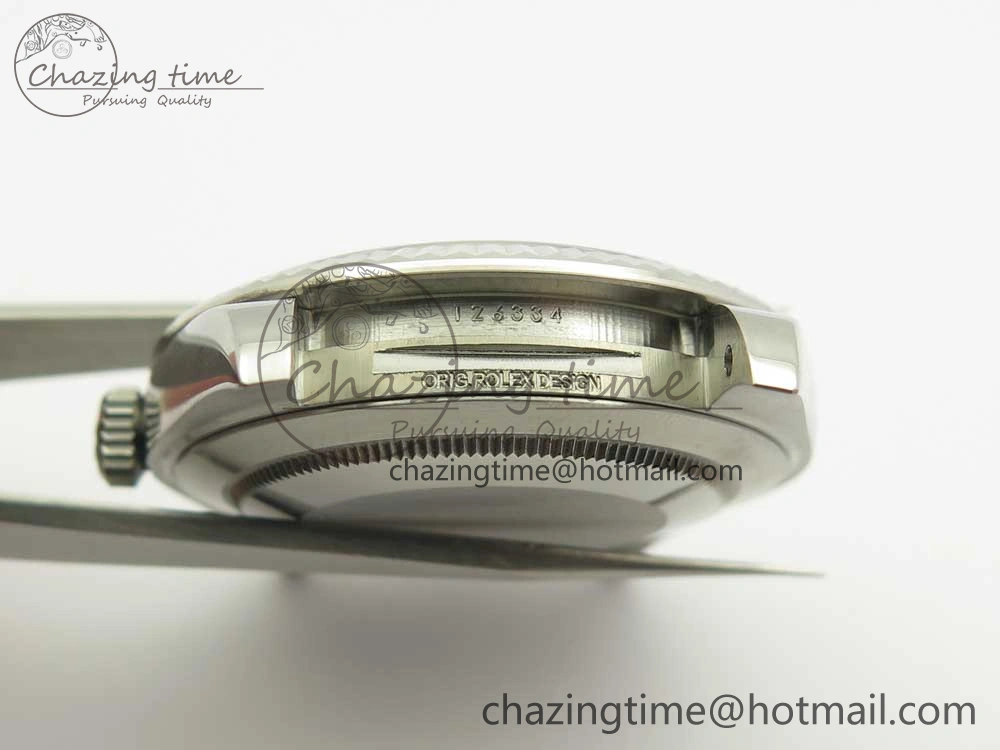 DateJust 41 126334 ARF 1:1 Best Edition 904L Steel Gray Dial on Jubilee Bracelet A2824