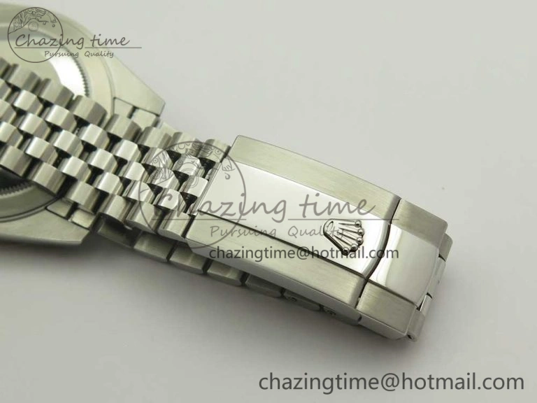 DateJust 41 126334 ARF 1:1 Best Edition 904L Steel Gray Dial on Jubilee Bracelet A2824