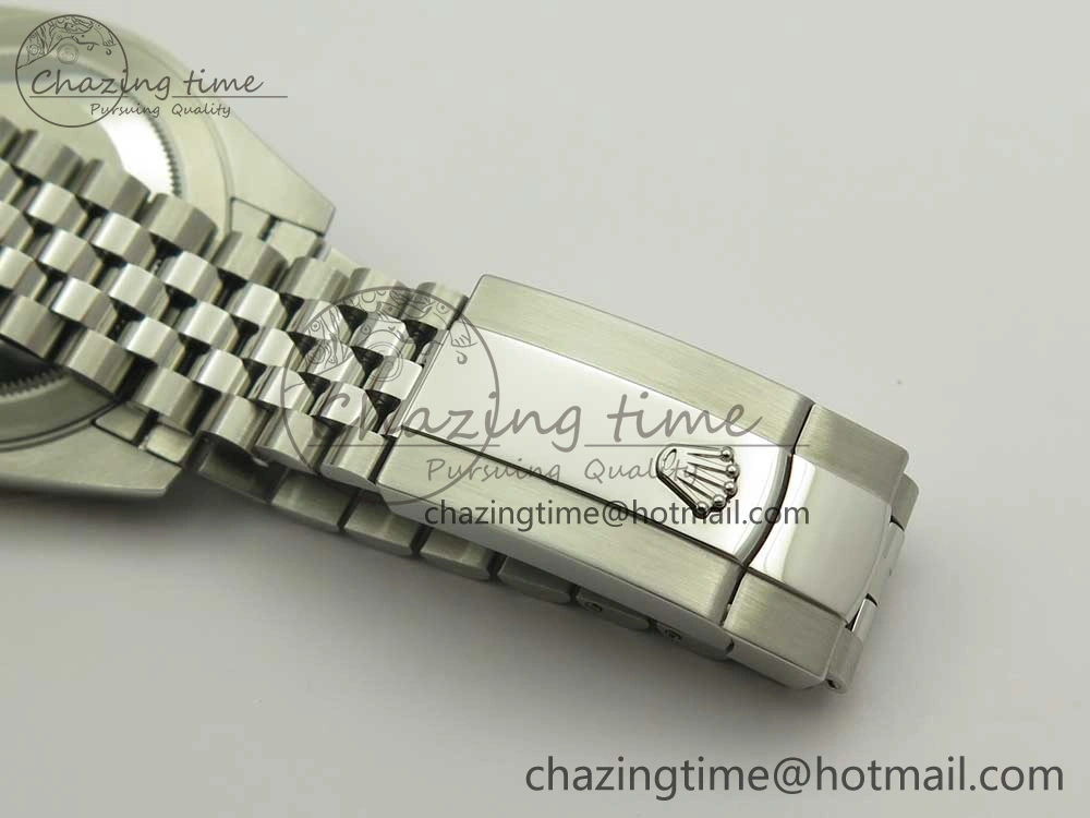 DateJust 41 126334 ARF 1:1 Best Edition 904L Steel Gray Dial on Jubilee Bracelet A2824