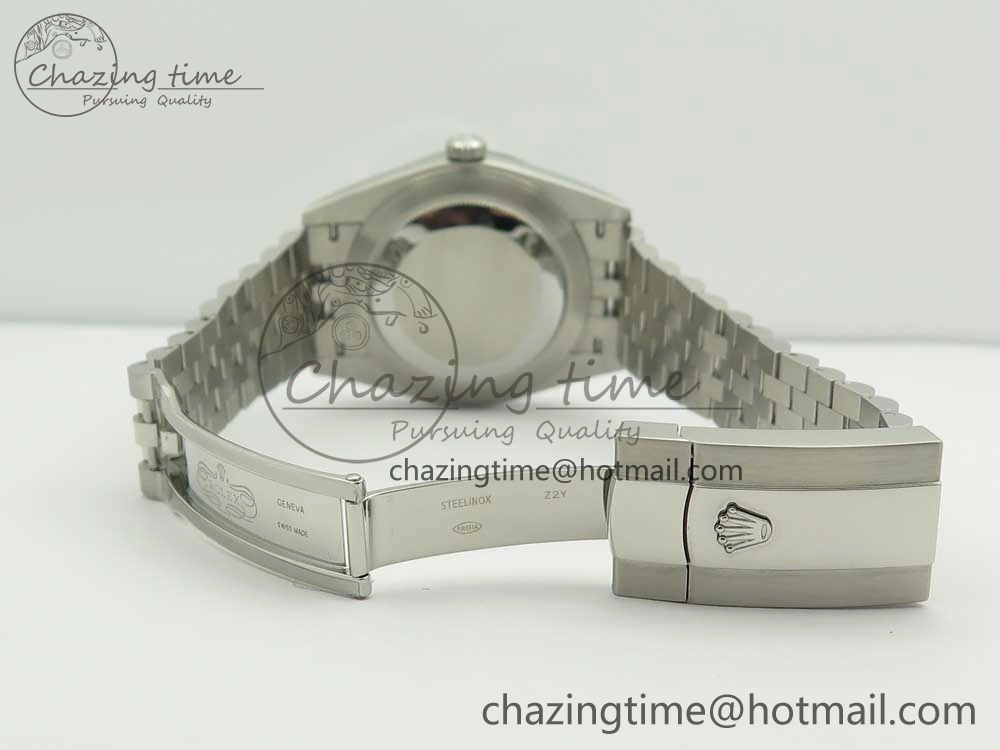 DateJust 41 126334 ARF 1:1 Best Edition 904L Steel Gray Dial on Jubilee Bracelet A2824