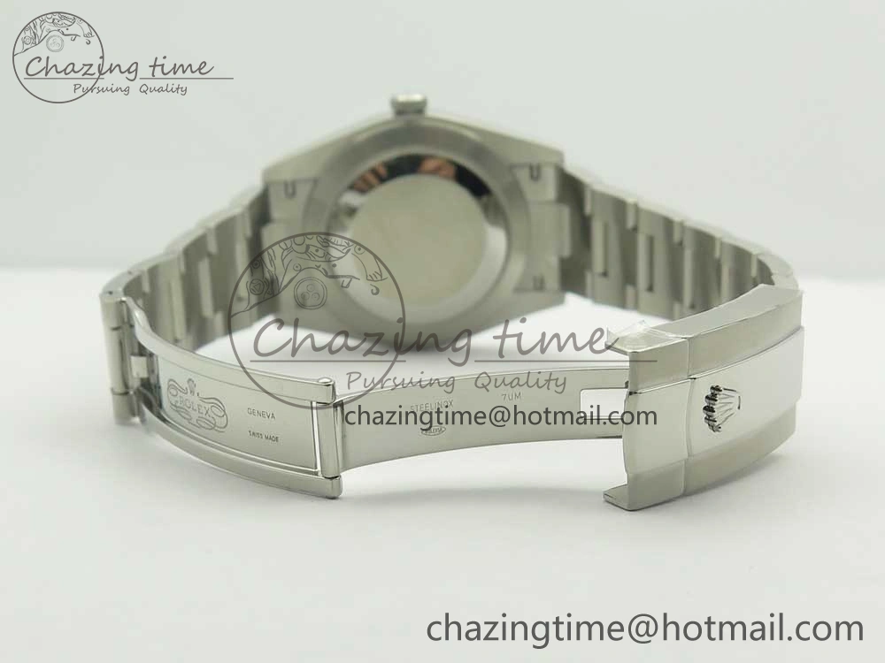 DateJust 41 126334 ARF 1:1 Best Edition 904L Steel Gray Dial on Oyster Bracelet A2824