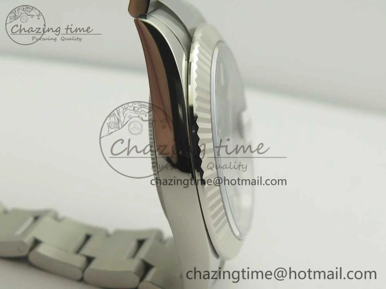 DateJust 41 126334 ARF 1:1 Best Edition 904L Steel Gray Dial on Oyster Bracelet A2824
