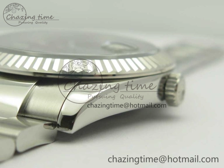 DateJust 41 126334 ARF 1:1 Best Edition 904L Steel Gray Dial on Oyster Bracelet A2824