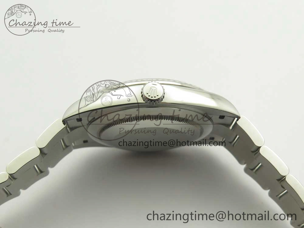 DateJust 41 126334 ARF 1:1 Best Edition 904L Steel Gray Dial on Oyster Bracelet A2824