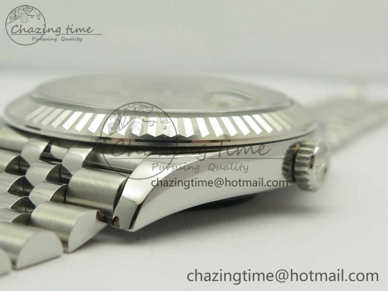 DateJust 41 126334 ARF 1:1 Best Edition 904L Steel Silver Dial on Jubilee Bracelet A2824
