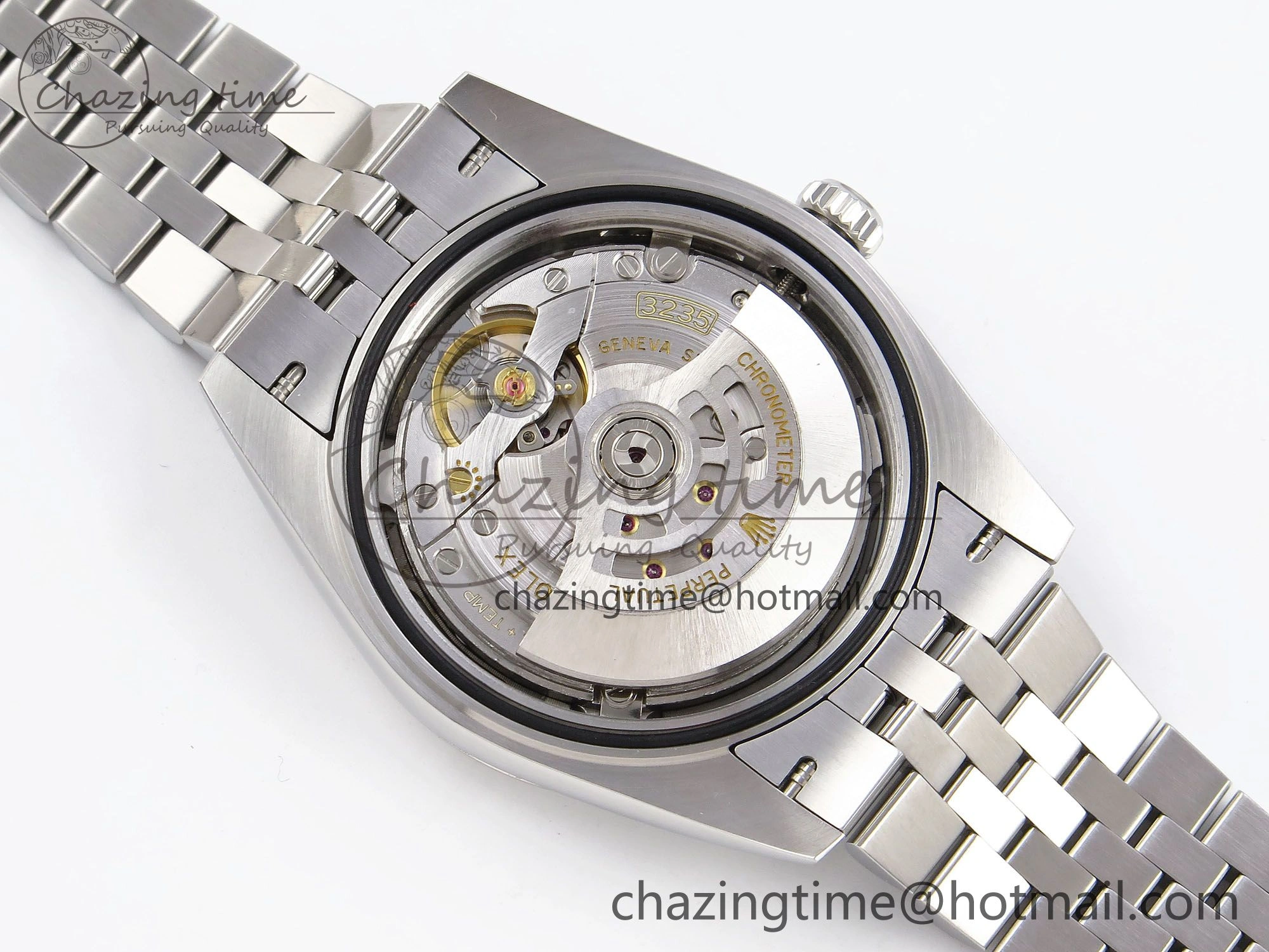 DateJust 41 126334 C+F 1:1 Best Edition 904L Steel Gray Dial on SS Jubilee Bracelet VR3235