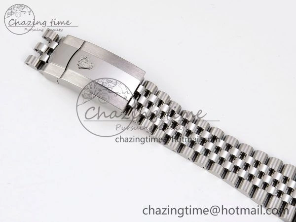 DateJust 41 126334 C+F 1:1 Best Edition 904L Steel Gray Dial on SS Jubilee Bracelet VR3235