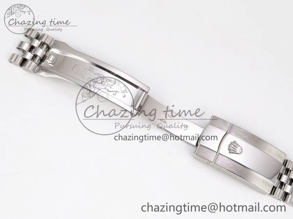 DateJust 41 126334 C+F 1:1 Best Edition 904L Steel Gray Dial on SS Jubilee Bracelet VR3235