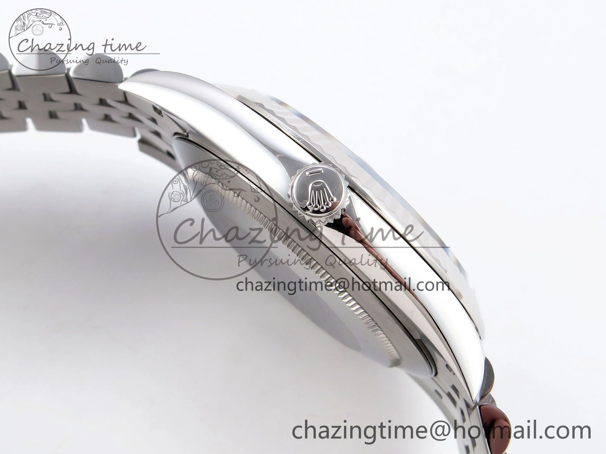 DateJust 41 126334 C+F 1:1 Best Edition 904L Steel Silver Dial on SS Jubilee Bracelet VR3235