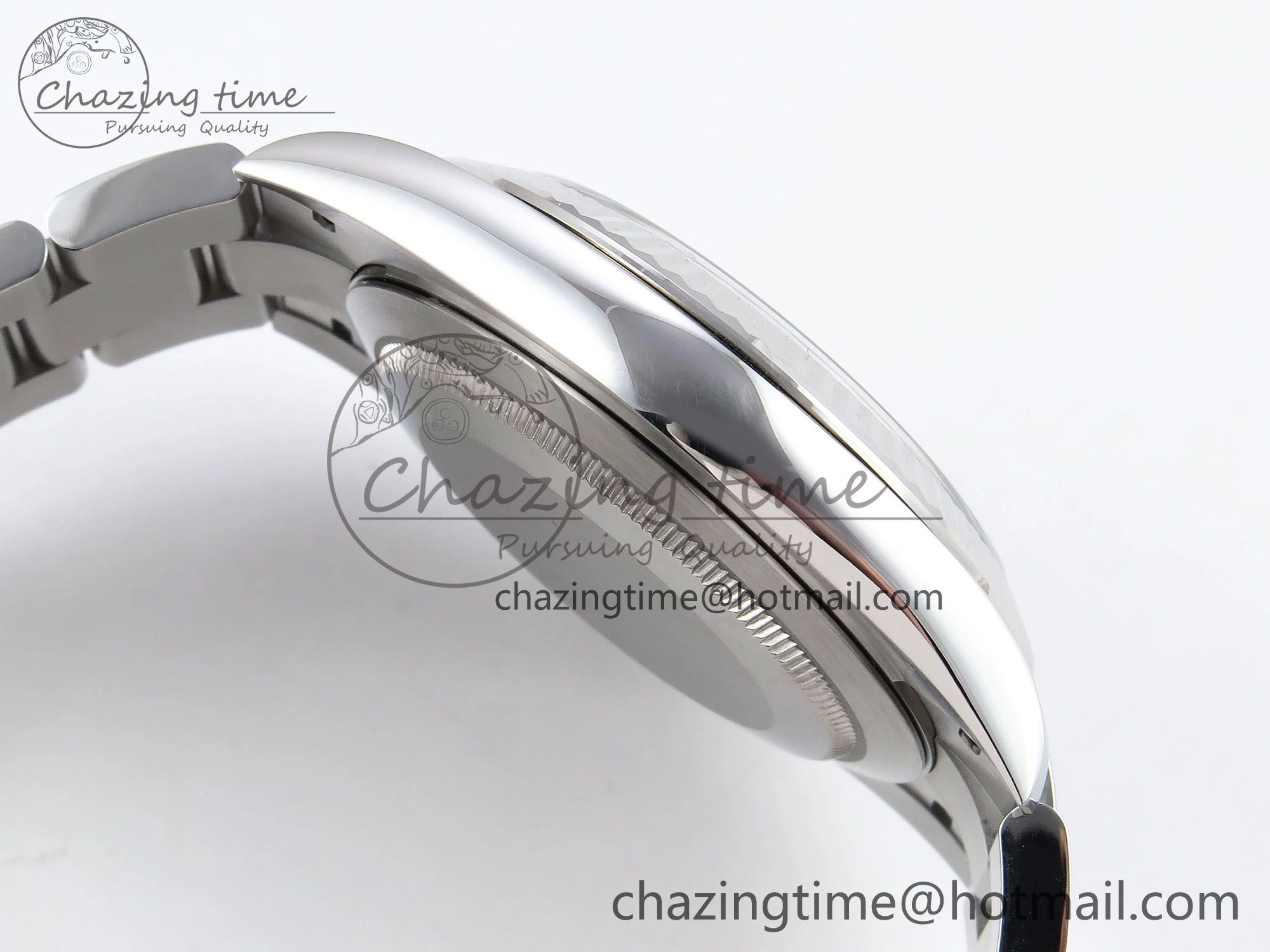 DateJust 41 126334 C+F 1:1 Best Edition 904L Steel Silver Dial on SS Oyster Bracelet VR3235
