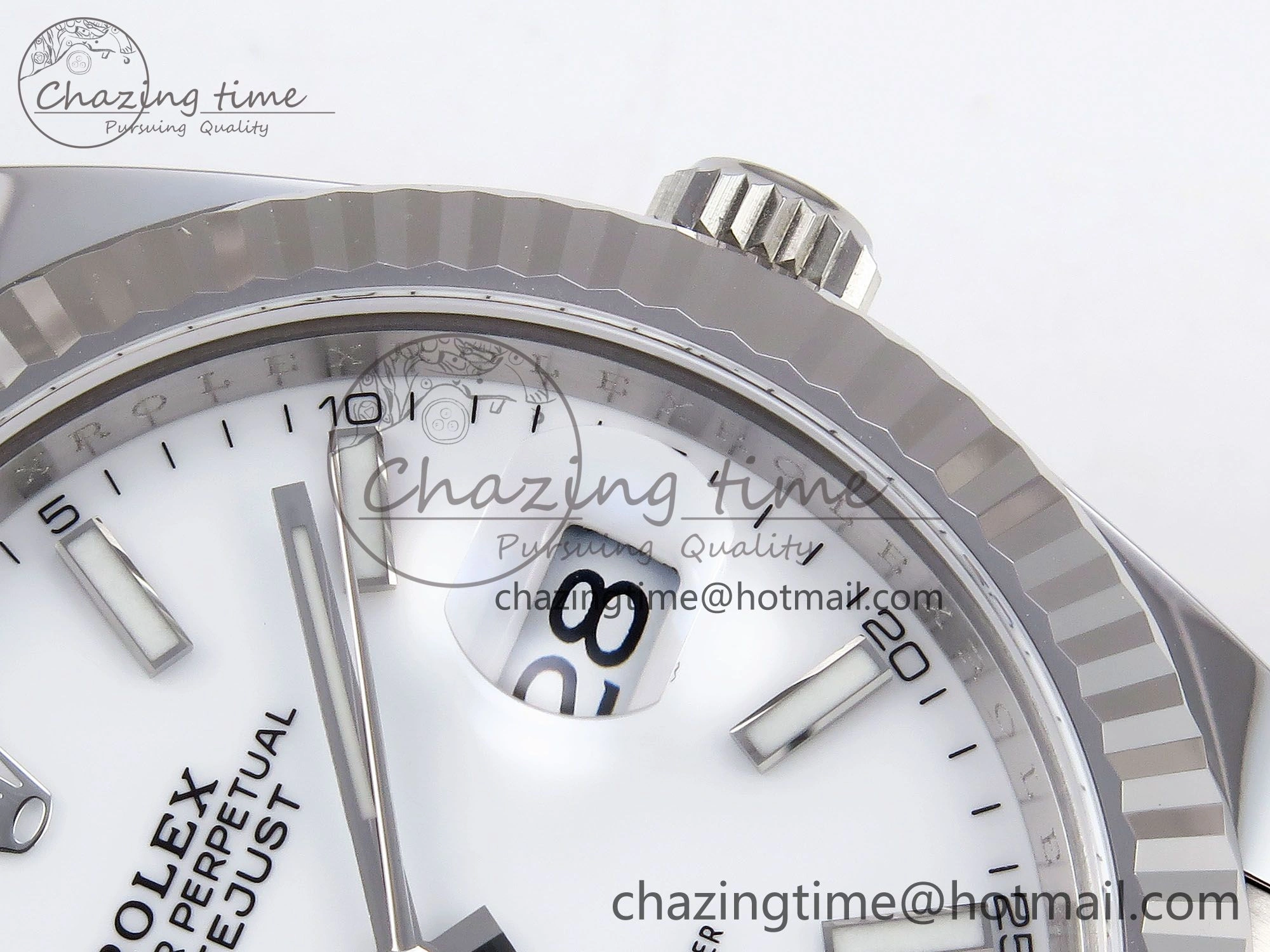 DateJust 41 126334 C+F 1:1 Best Edition 904L Steel White Dial on SS Oyster Bracelet VR3235