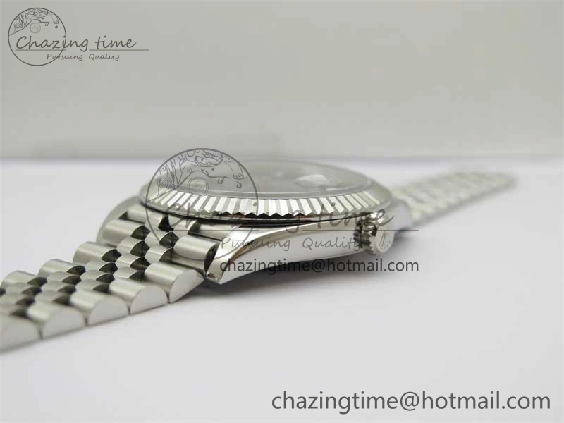 DateJust 41 126334 Clean 1:1 Best Edition 904L Steel Black Stick Dial on Jubilee Bracelet VR3235