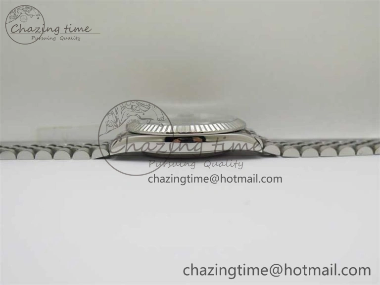DateJust 41 126334 Clean 1:1 Best Edition 904L Steel Black Stick Dial on Jubilee Bracelet VR3235