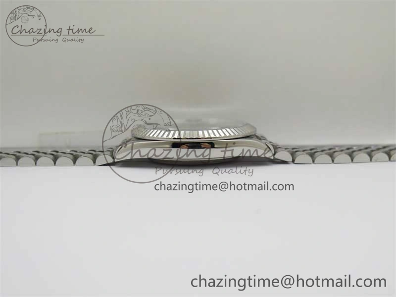 DateJust 41 126334 Clean 1:1 Best Edition 904L Steel Black Stick Dial on Jubilee Bracelet VR3235