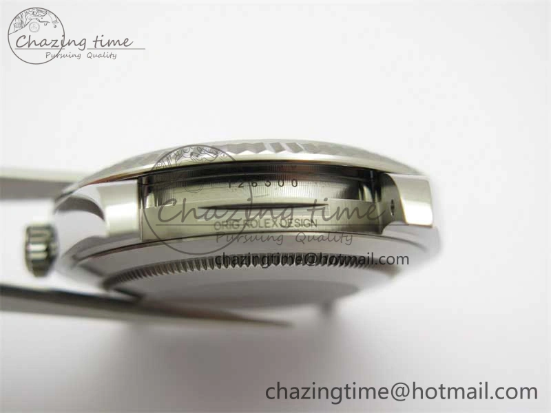 DateJust 41 126334 Clean 1:1 Best Edition 904L Steel Black Stick Dial on Jubilee Bracelet VR3235