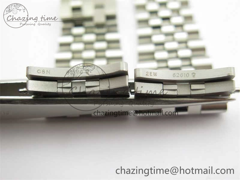 DateJust 41 126334 Clean 1:1 Best Edition 904L Steel Black Stick Dial on Jubilee Bracelet VR3235