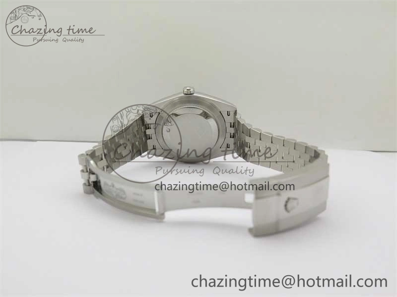 DateJust 41 126334 Clean 1:1 Best Edition 904L Steel Black Stick Dial on Jubilee Bracelet VR3235