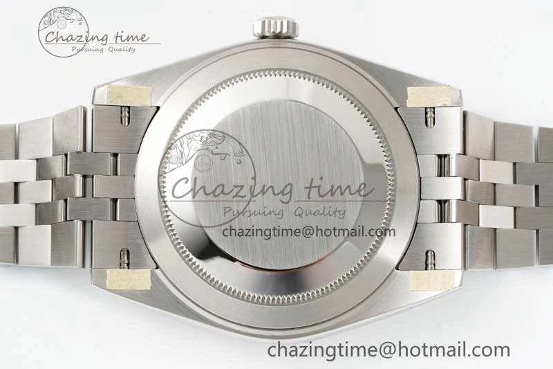 DateJust 41 126334 Clean 1:1 Best Edition 904L Steel Black Stick Dial on Jubilee Bracelet VR3235
