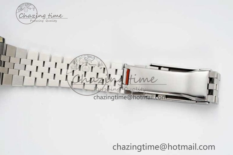 DateJust 41 126334 Clean 1:1 Best Edition 904L Steel Blue Stick Dial on Jubilee Bracelet VR3235