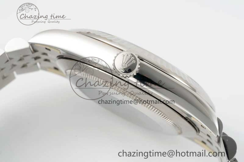 DateJust 41 126334 Clean 1:1 Best Edition 904L Steel Blue Stick Dial on Jubilee Bracelet VR3235