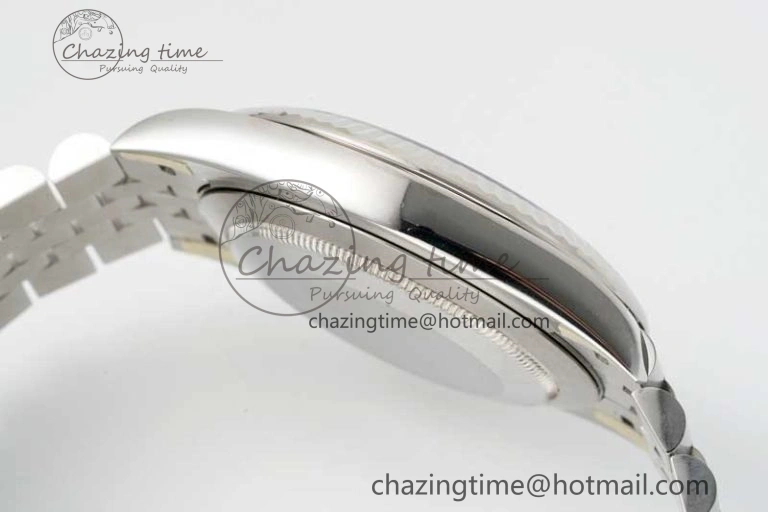 DateJust 41 126334 Clean 1:1 Best Edition 904L Steel Blue Stick Dial on Jubilee Bracelet VR3235