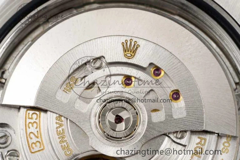 DateJust 41 126334 Clean 1:1 Best Edition 904L Steel Blue Stick Dial on Jubilee Bracelet VR3235