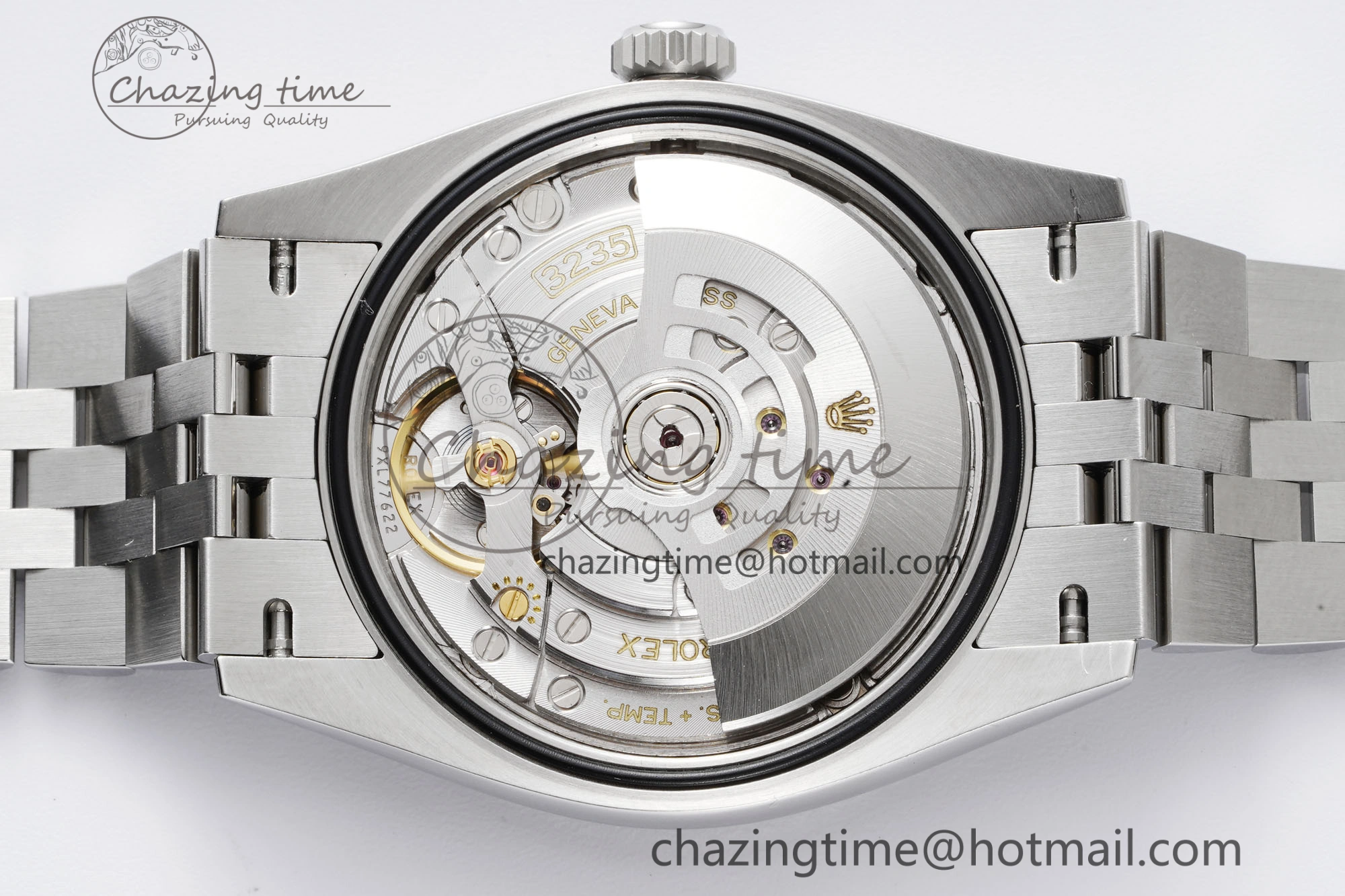 DateJust 41 126334 Clean 1:1 Best Edition 904L Steel Blue Texuted Dial on Jubilee Bracelet VR3235