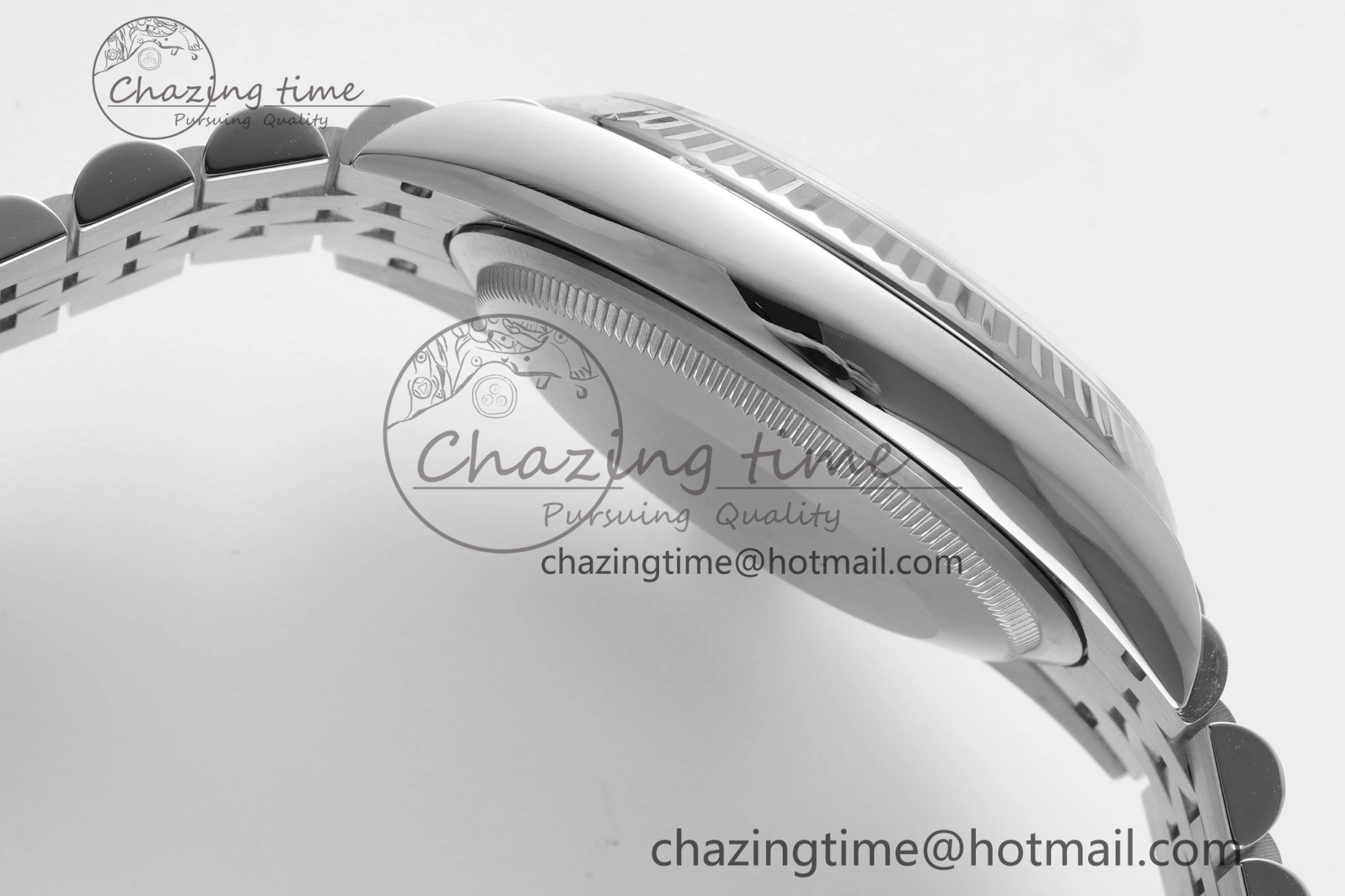 DateJust 41 126334 Clean 1:1 Best Edition 904L Steel Blue Texuted Dial on Jubilee Bracelet VR3235