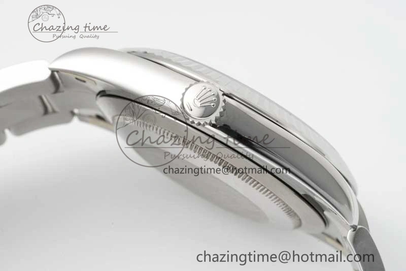DateJust 41 126334 Clean 1:1 Best Edition 904L Steel Gray Roman Dial on Oyster Bracelet VR3235