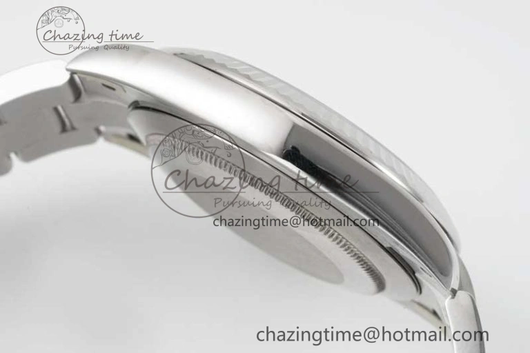 DateJust 41 126334 Clean 1:1 Best Edition 904L Steel Gray Roman Dial on Oyster Bracelet VR3235
