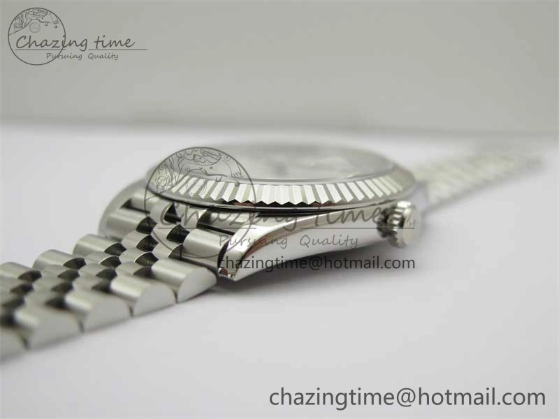 DateJust 41 126334 Clean 1:1 Best Edition 904L Steel White Stick Dial on Jubilee Bracelet VR3235