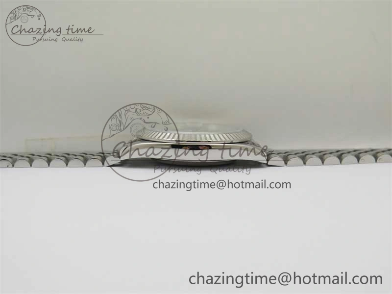DateJust 41 126334 Clean 1:1 Best Edition 904L Steel White Stick Dial on Jubilee Bracelet VR3235