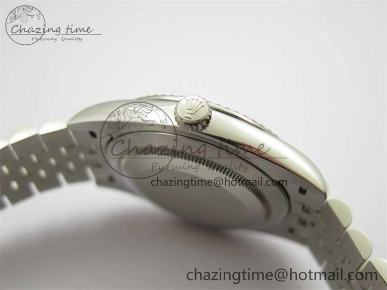 DateJust 41 126334 Clean 1:1 Best Edition 904L Steel White Stick Dial on Jubilee Bracelet VR3235