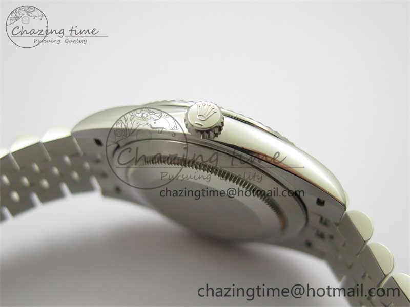 DateJust 41 126334 Clean 1:1 Best Edition 904L Steel White Stick Dial on Jubilee Bracelet VR3235