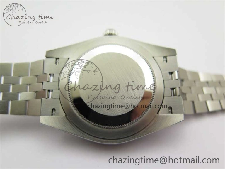 DateJust 41 126334 Clean 1:1 Best Edition 904L Steel White Stick Dial on Jubilee Bracelet VR3235