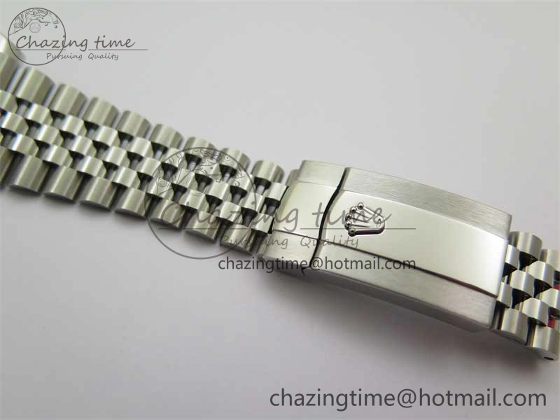 DateJust 41 126334 Clean 1:1 Best Edition 904L Steel White Stick Dial on Jubilee Bracelet VR3235