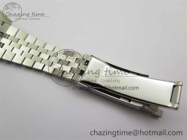 DateJust 41 126334 Clean 1:1 Best Edition 904L Steel White Stick Dial on Jubilee Bracelet VR3235
