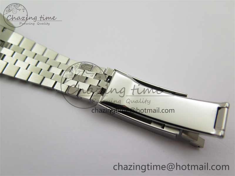 DateJust 41 126334 Clean 1:1 Best Edition 904L Steel White Stick Dial on Jubilee Bracelet VR3235