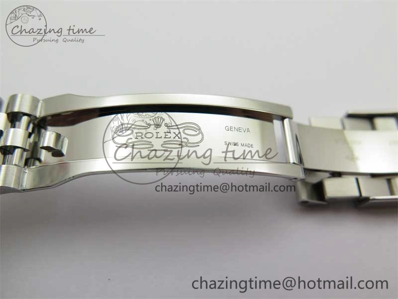 DateJust 41 126334 Clean 1:1 Best Edition 904L Steel White Stick Dial on Jubilee Bracelet VR3235