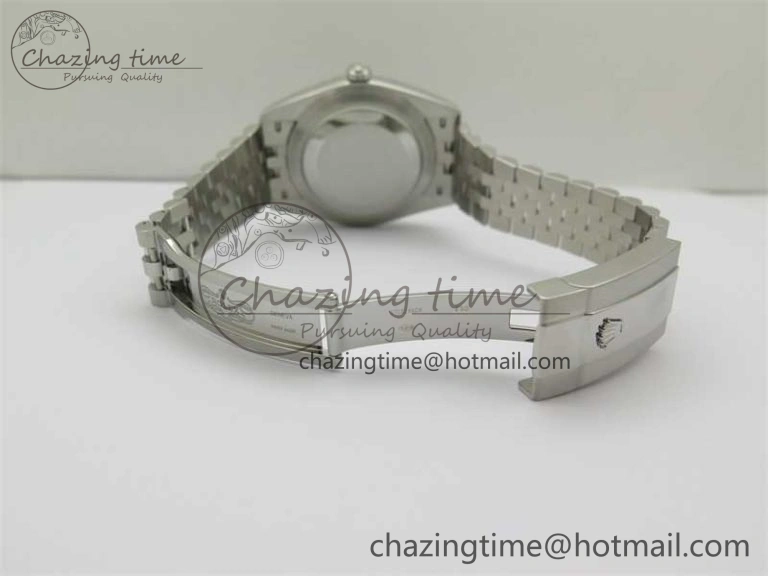DateJust 41 126334 Clean 1:1 Best Edition 904L Steel White Stick Dial on Jubilee Bracelet VR3235