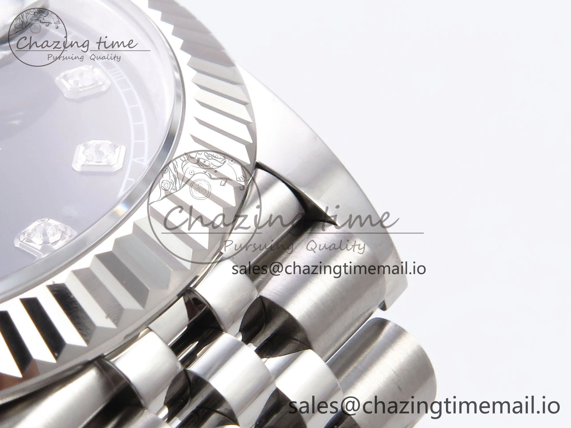 DateJust 41 126334 EWEF Best Edition Black Diamonds Dial on Jubilee Bracelet A3235