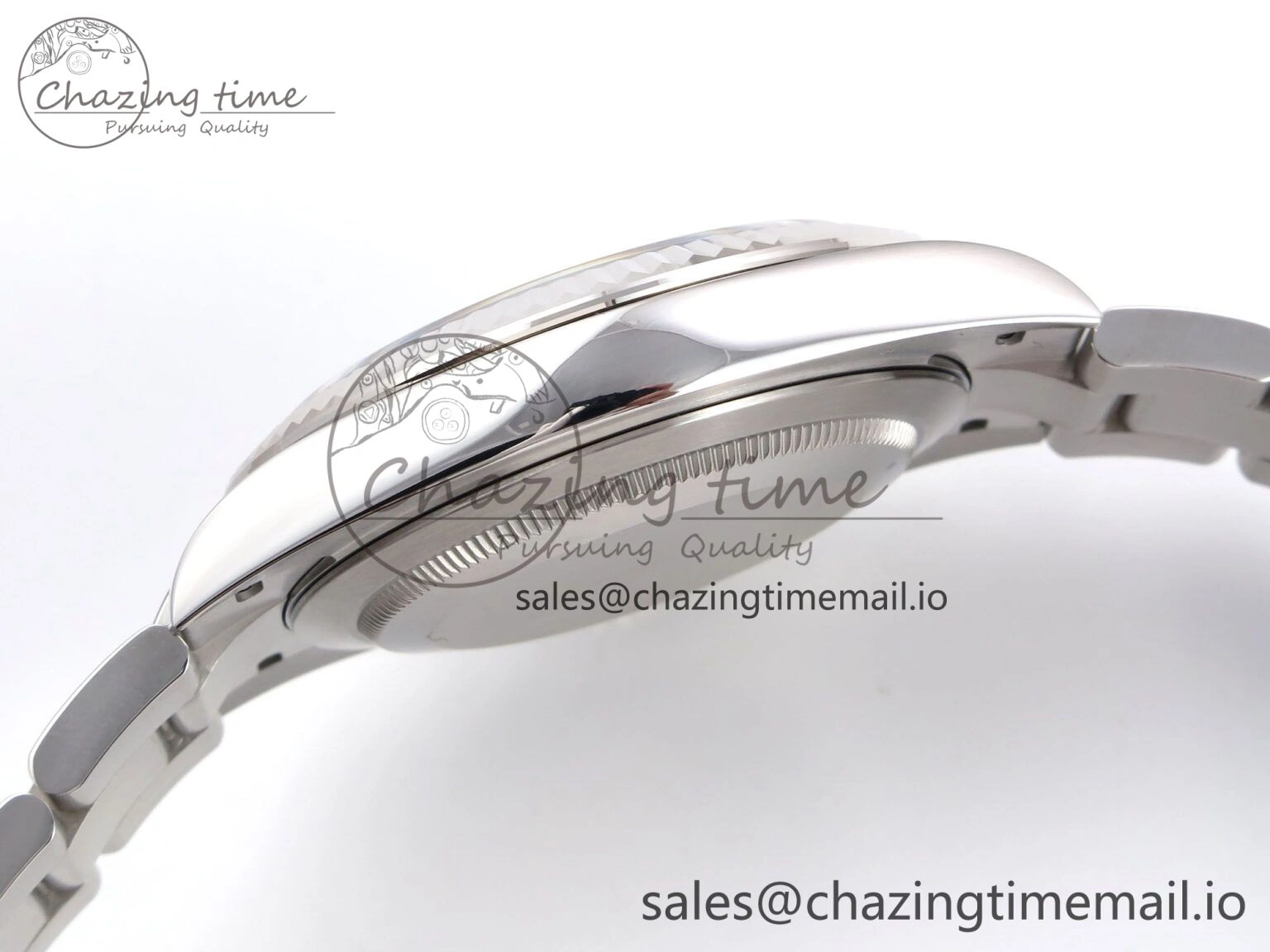 DateJust 41 126334 EWEF Best Edition Gray Stick Dial on Oyster Bracelet A3235