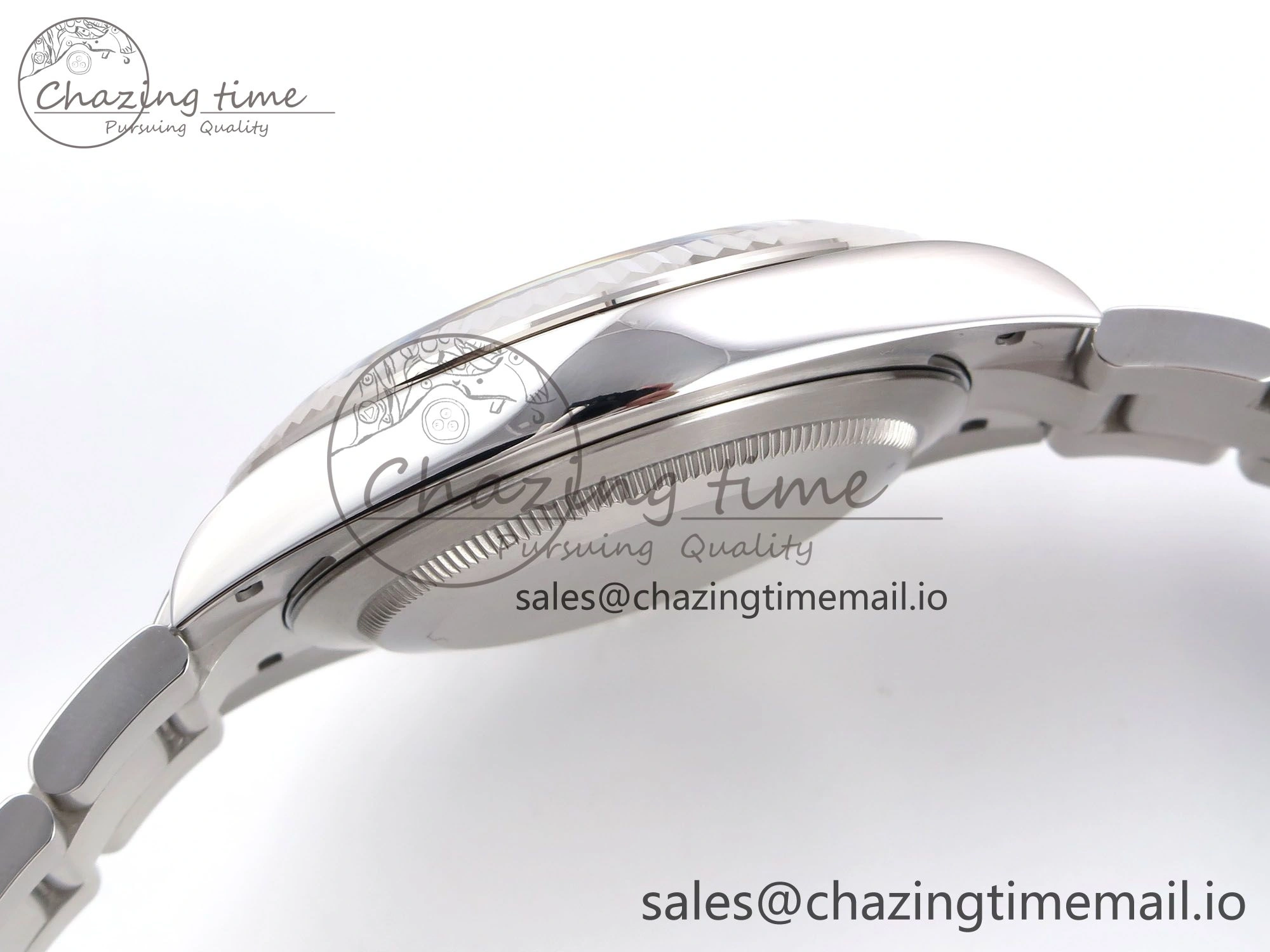 DateJust 41 126334 EWEF Best Edition Silver Stick Dial on Oyster Bracelet A3235