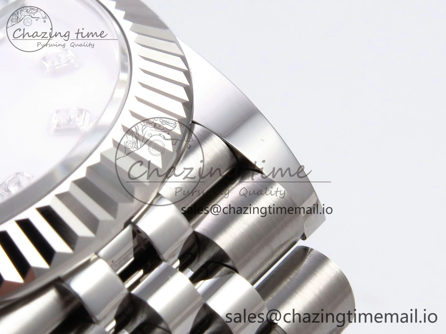 DateJust 41 126334 EWEF Best Edition White MOP Dial on Jubilee Bracelet A3235