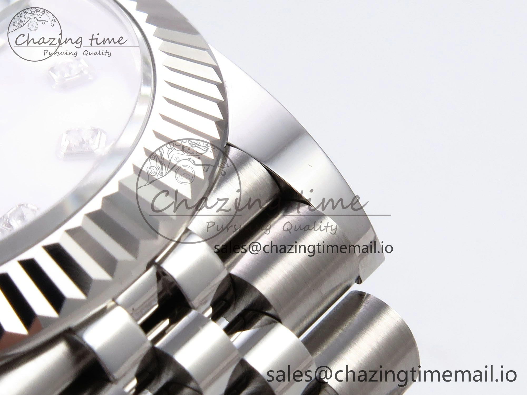 DateJust 41 126334 EWEF Best Edition White MOP Dial on Jubilee Bracelet A3235